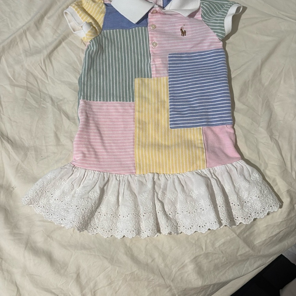 Polo Ralph Lauren 24 month patchwork dress